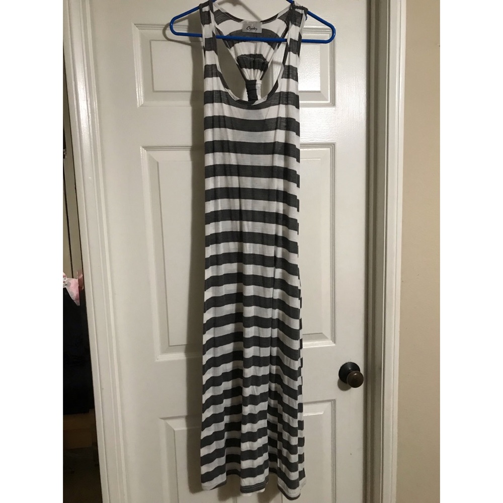 Striped Maxi Dress